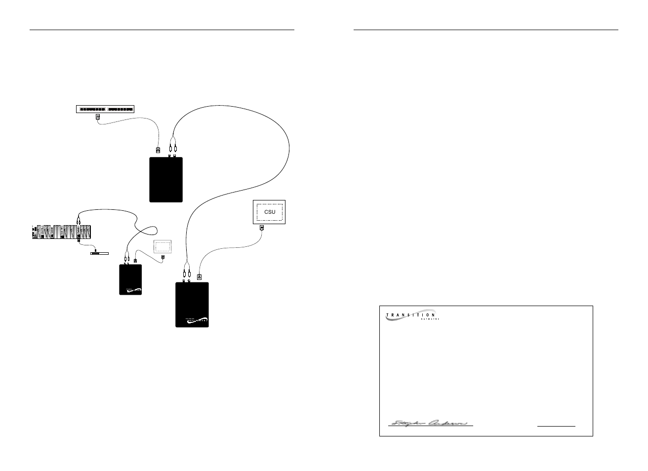 Ssdtf10xx in the network, Technical specifications | Transition Networks SSDTF1014-100 User Manual | Page 2 / 6