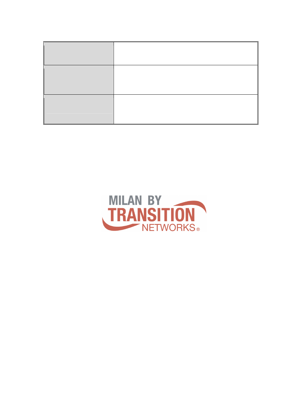 Transition Networks MIL-SW8T1GPA User Manual | Page 41 / 41