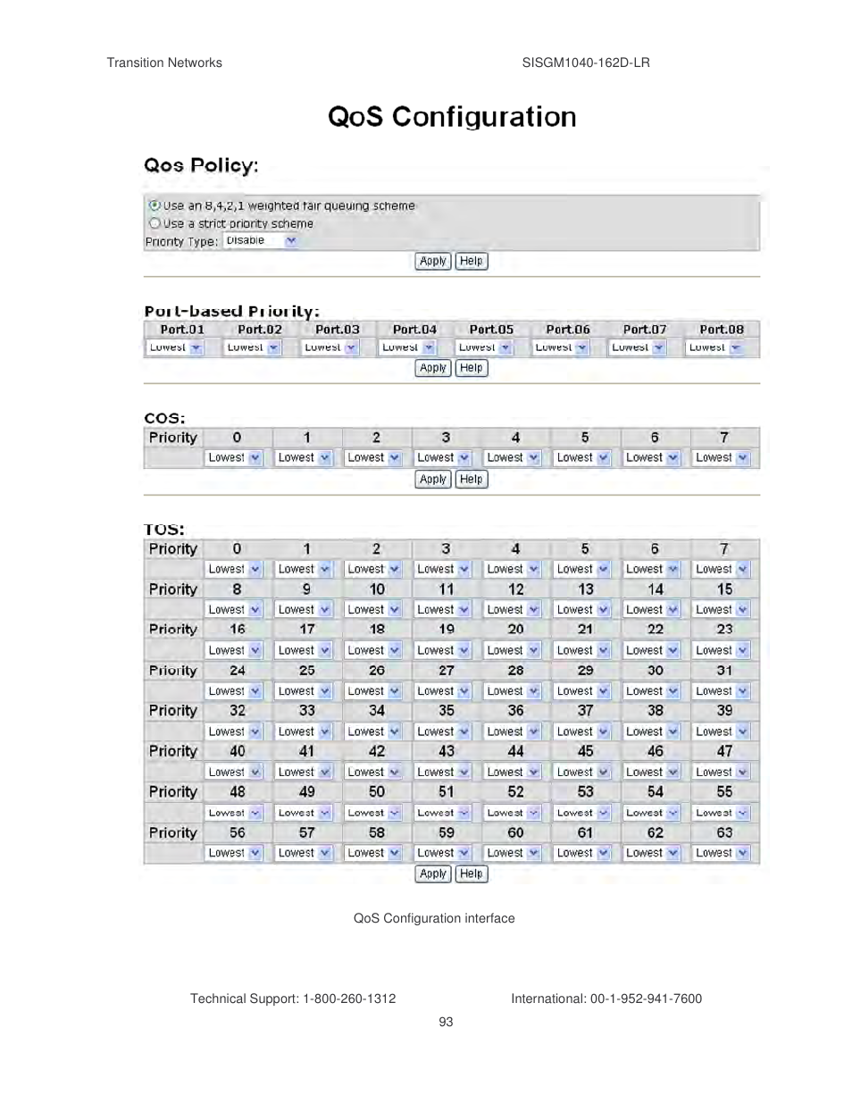 Transition Networks SISGM1040-162D User Manual | Page 100 / 132