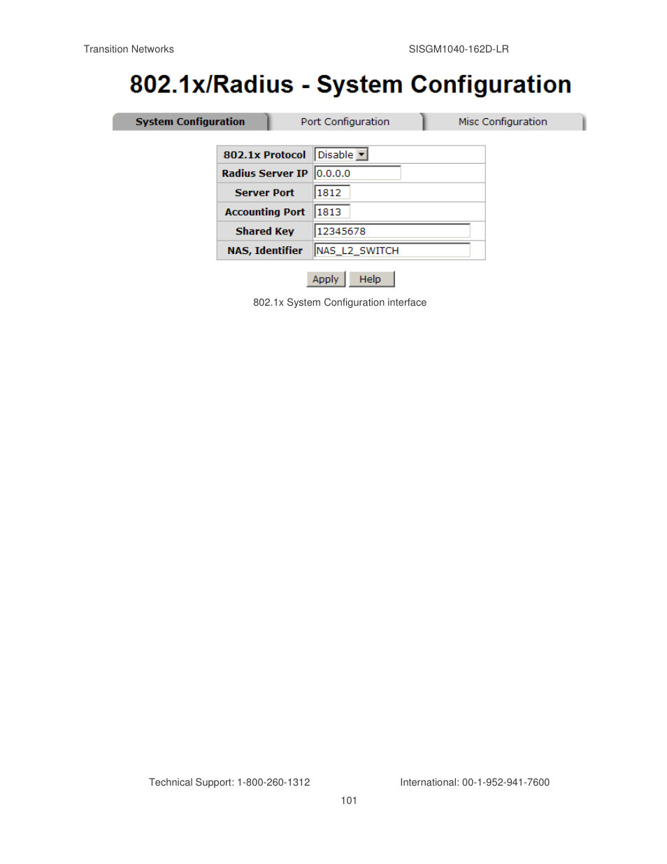 Transition Networks SISGM1040-162D User Manual | Page 108 / 132