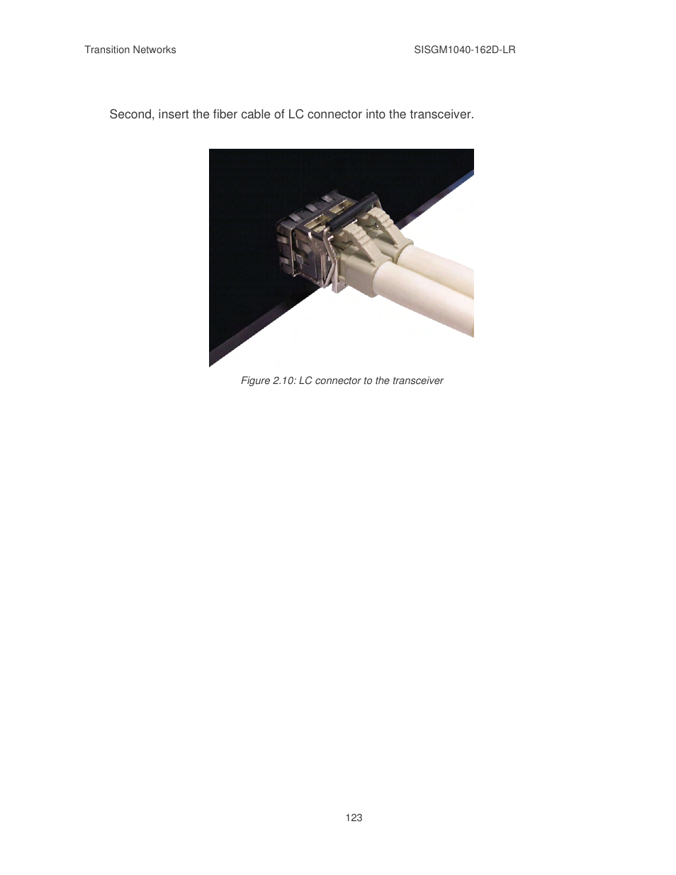 Transition Networks SISGM1040-162D User Manual | Page 130 / 132