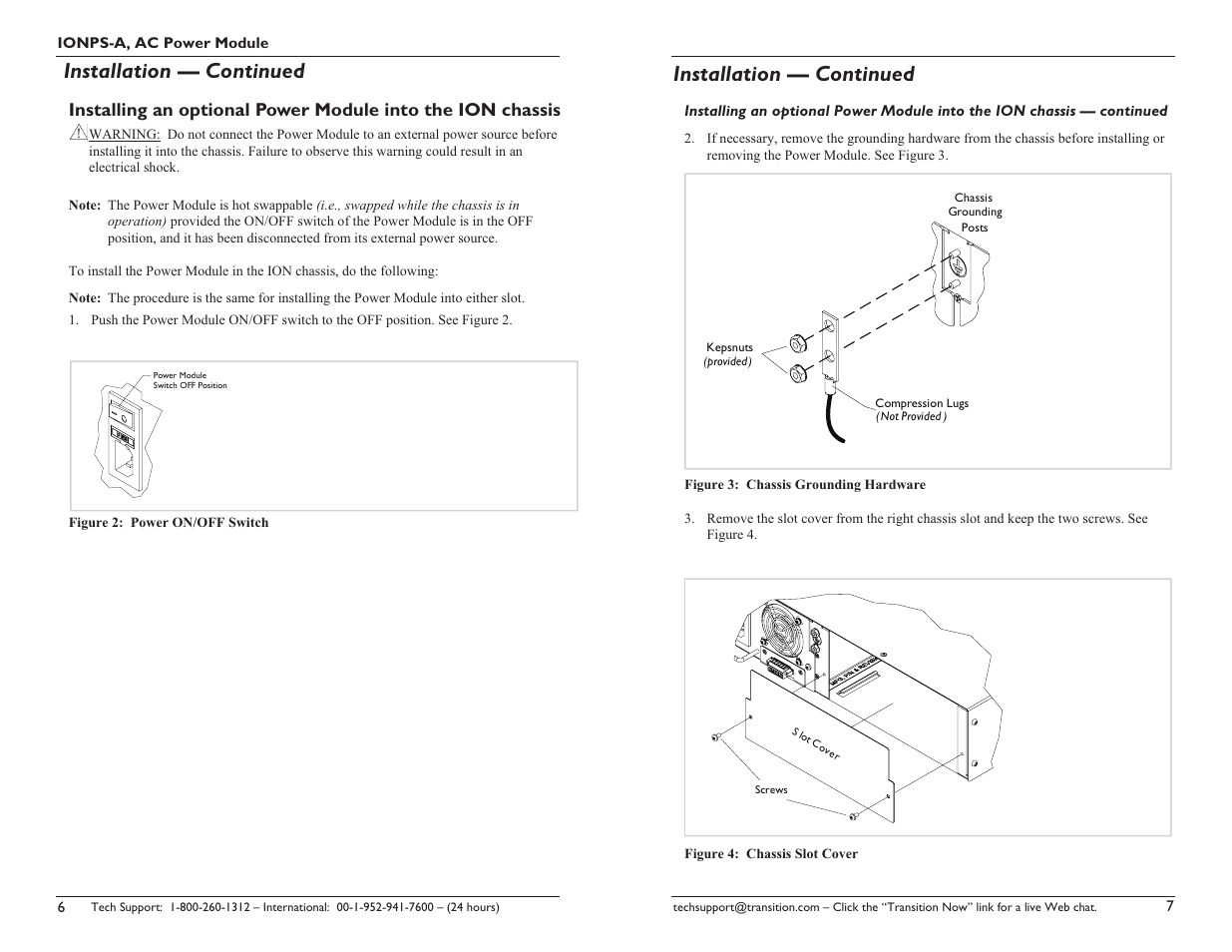 Installation — continued | Transition Networks 33423.A User Manual | Page 4 / 9