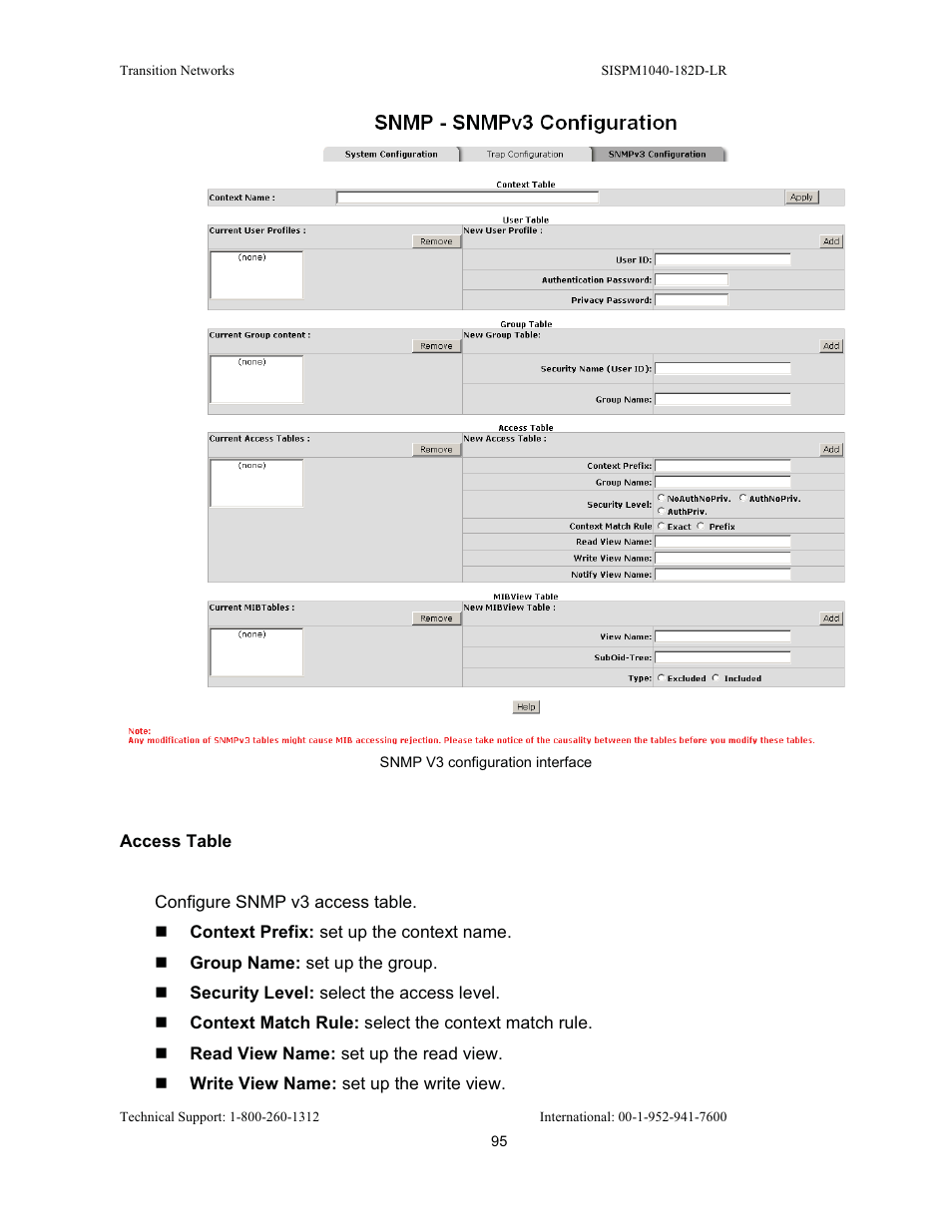 Transition Networks SISPM1040-182D User Manual | Page 103 / 157