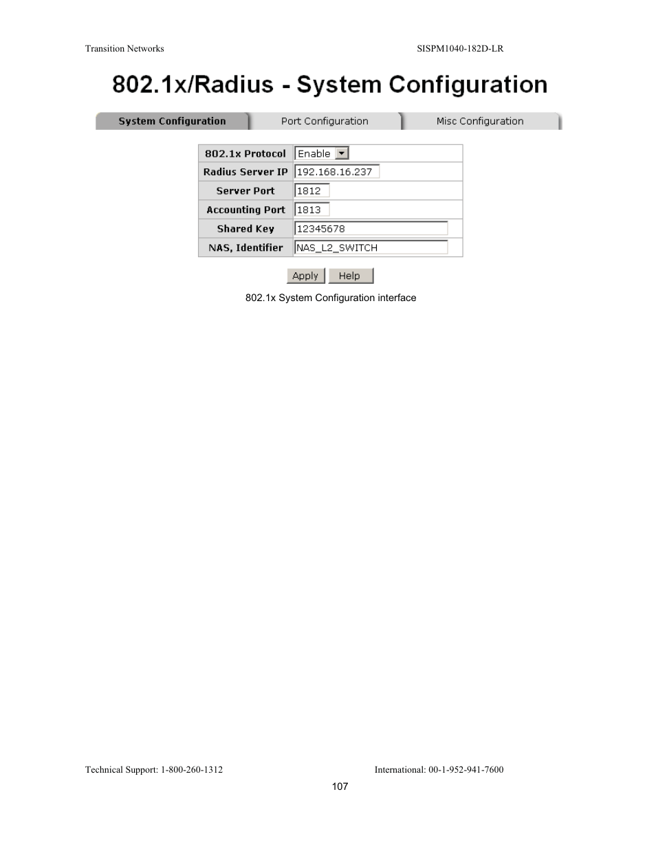 Transition Networks SISPM1040-182D User Manual | Page 115 / 157