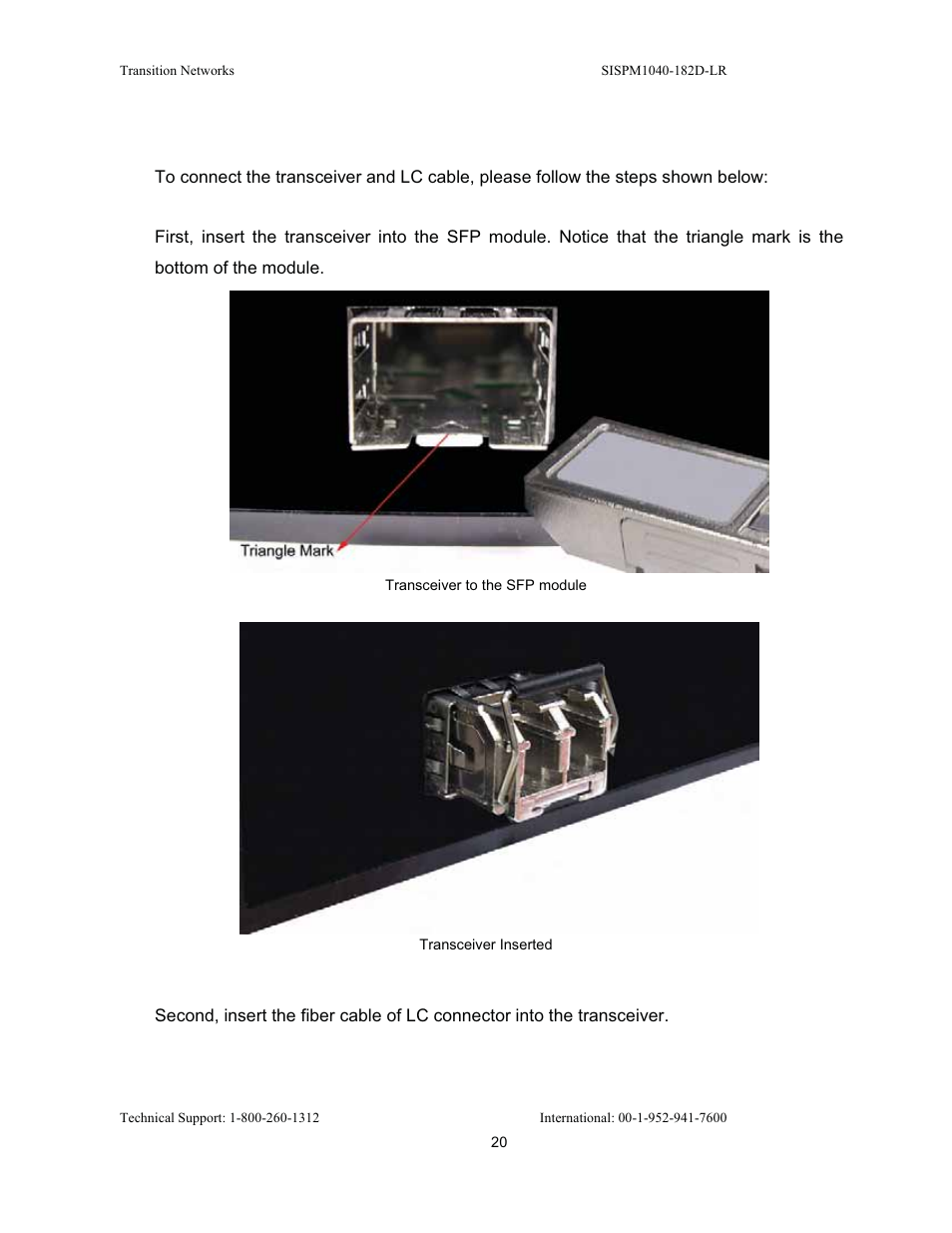 Transition Networks SISPM1040-182D User Manual | Page 28 / 157