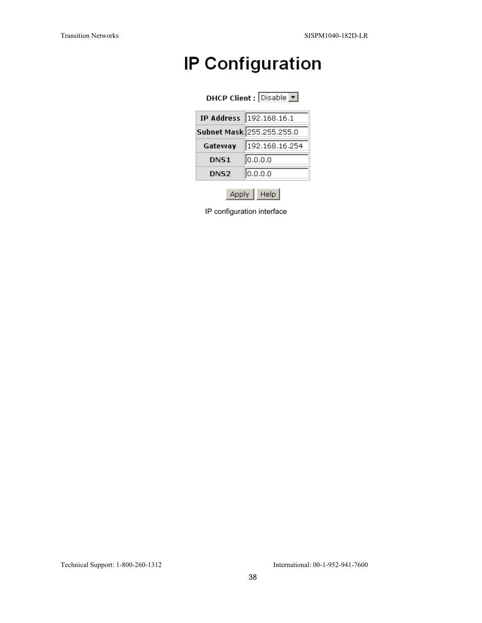 Transition Networks SISPM1040-182D User Manual | Page 46 / 157