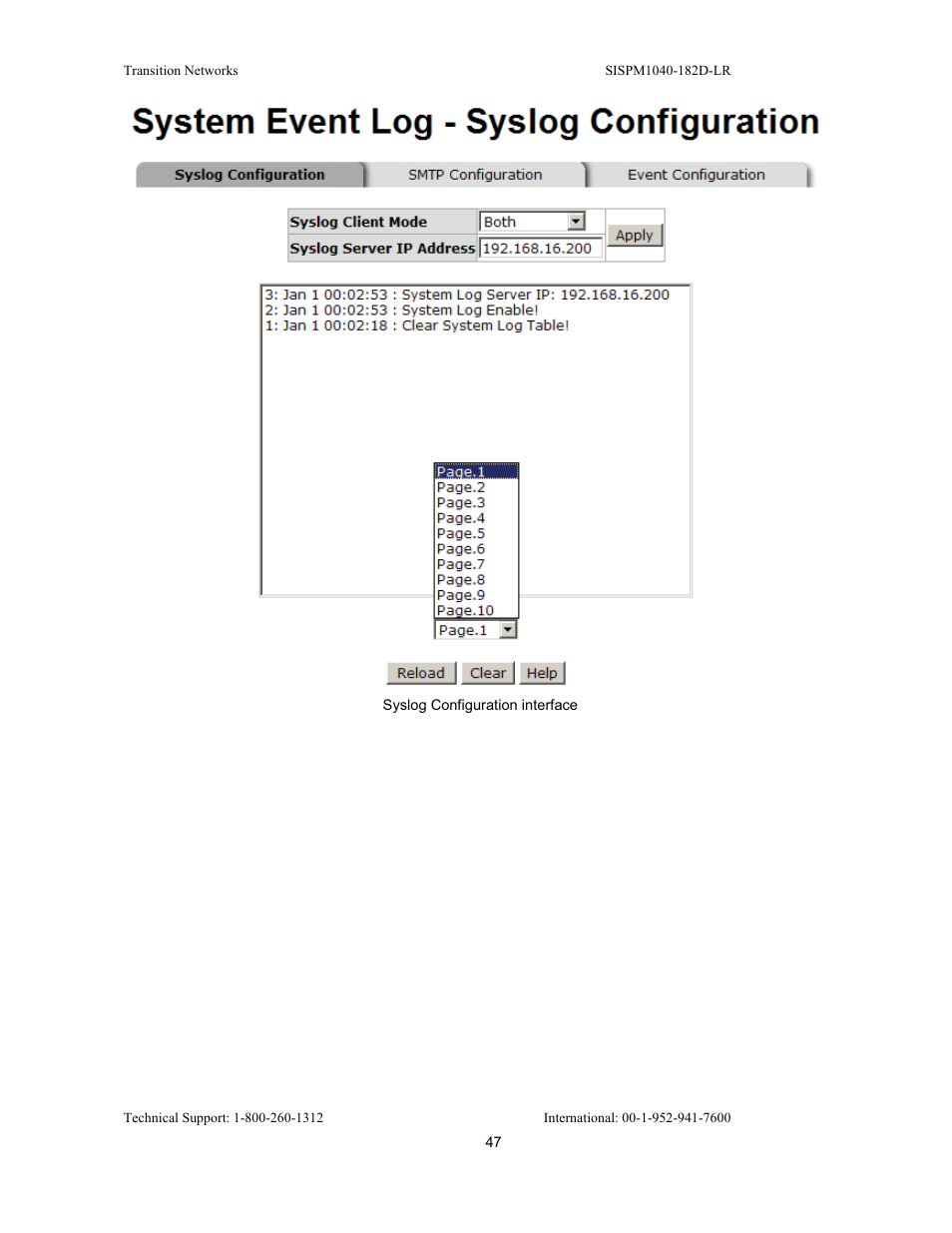 Transition Networks SISPM1040-182D User Manual | Page 55 / 157