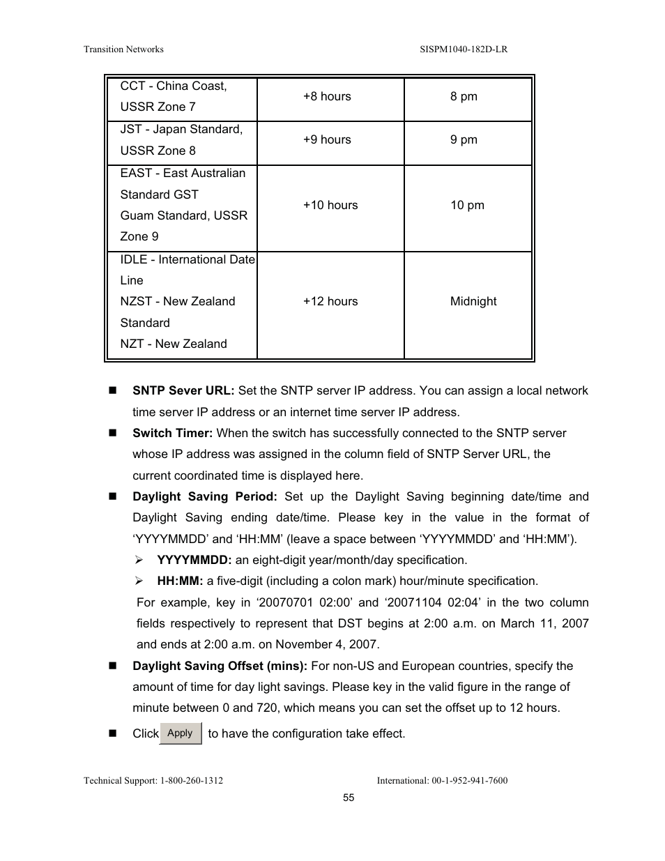 Transition Networks SISPM1040-182D User Manual | Page 63 / 157