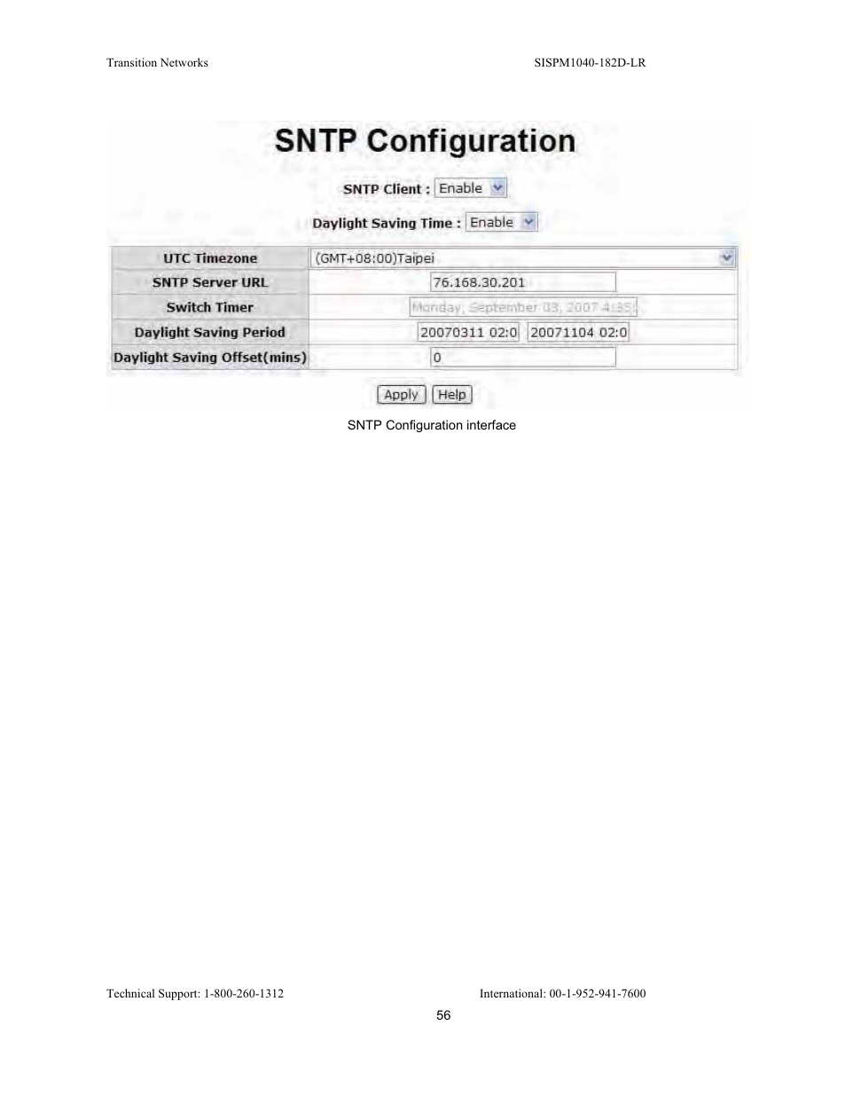 Transition Networks SISPM1040-182D User Manual | Page 64 / 157