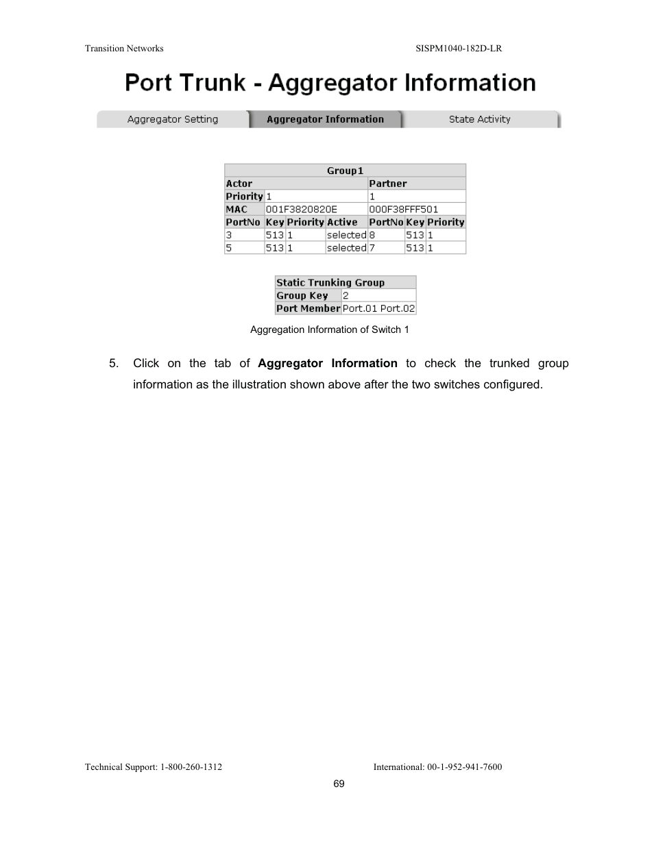 Transition Networks SISPM1040-182D User Manual | Page 77 / 157