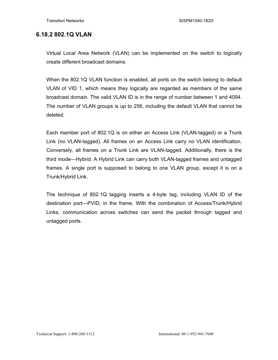 Transition Networks SISPM1040-182D User Manual | Page 89 / 157