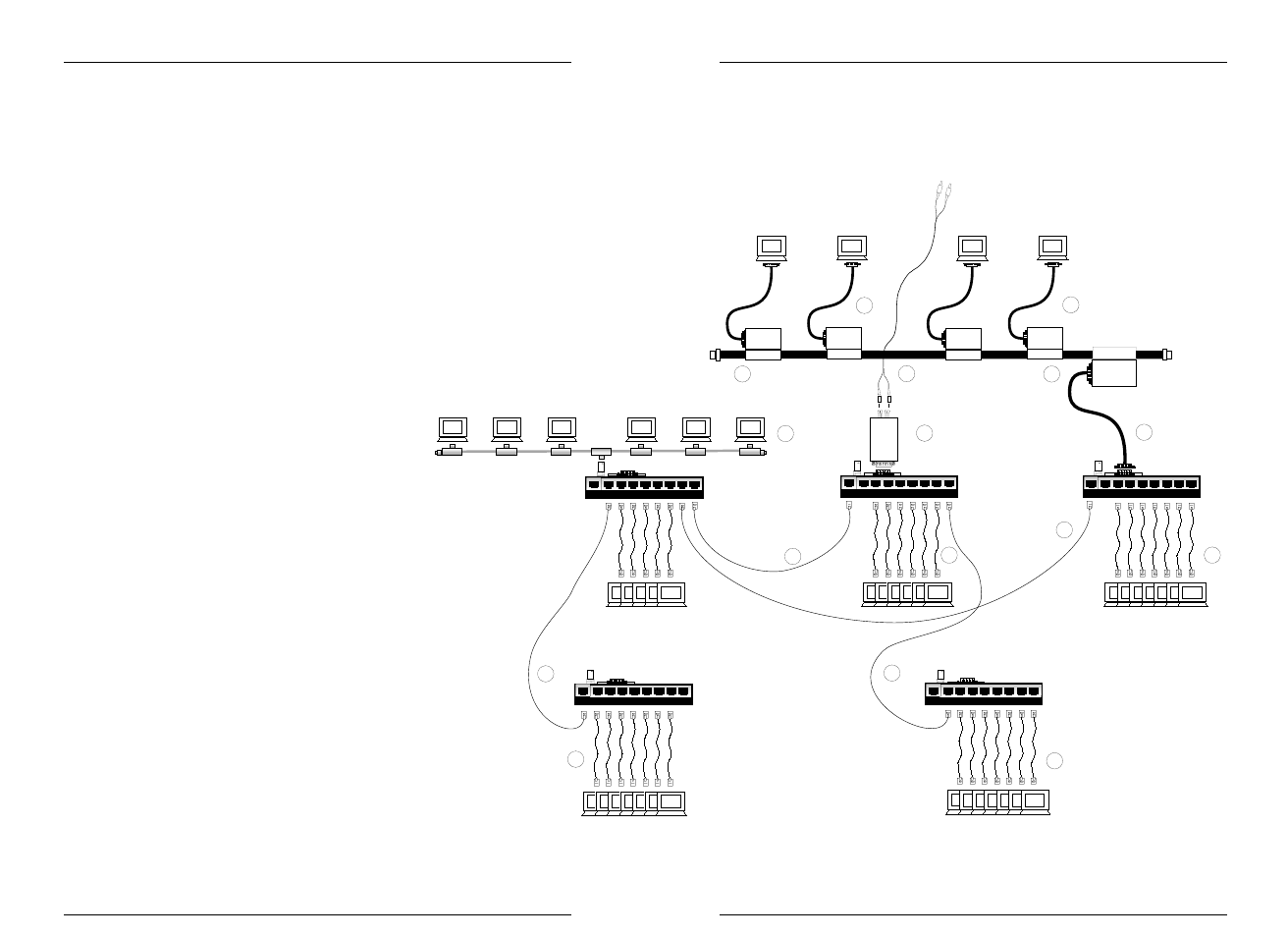 Lanmaster™ t8 8-port ethernet™ repeater hub, Mb/s baseband network configuration guidelines | Transition Networks LAN MASTER 33022.B User Manual | Page 12 / 12