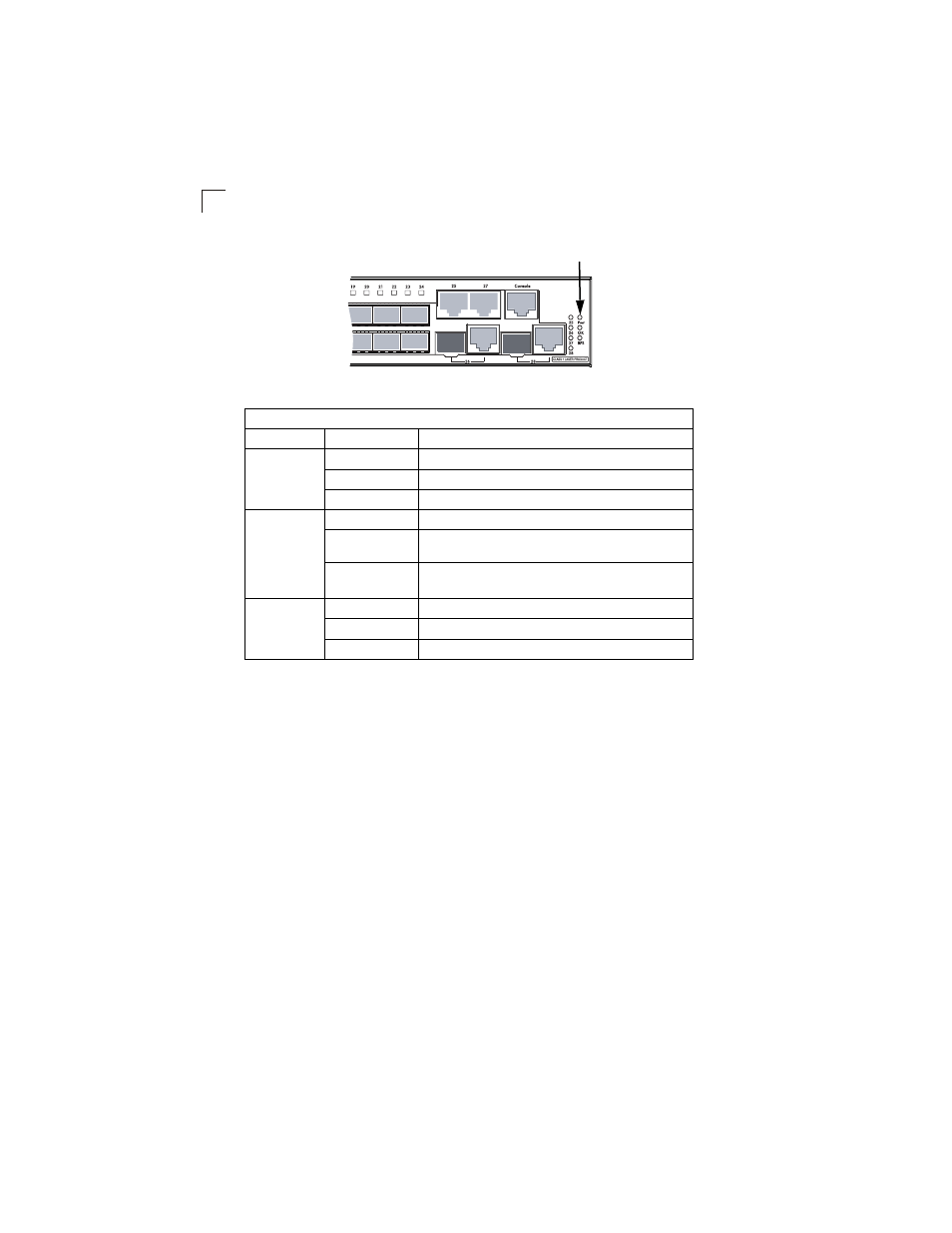 Table 1-2, System status leds, Figure 1-3 | System status led | Transition Networks SM24-100SFP-AH User Manual | Page 20 / 60
