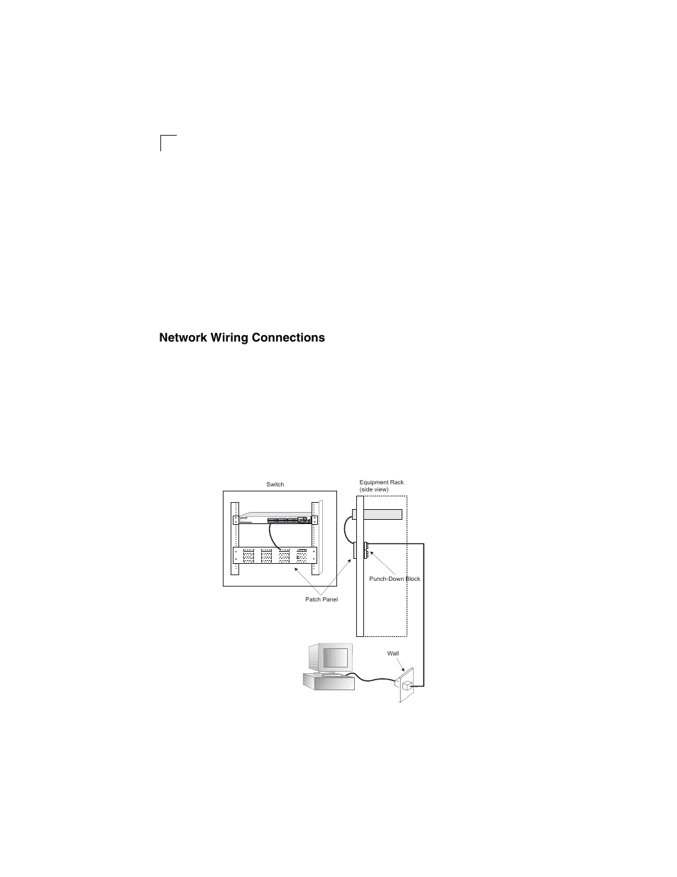 Network wiring connections, Figure 4-2 | Transition Networks SM24-100SFP-AH User Manual | Page 36 / 60
