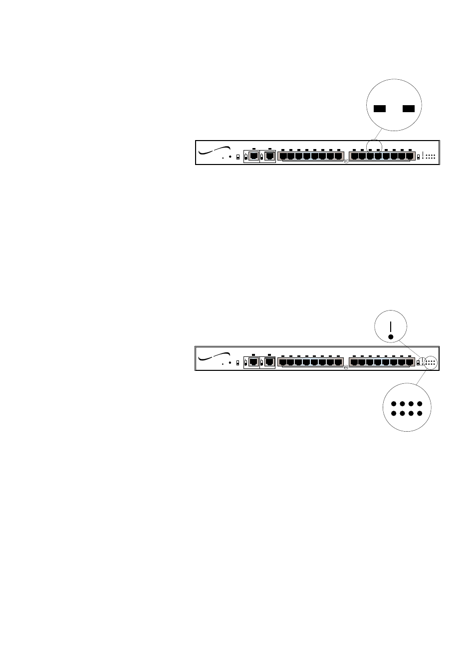 Iin nt tr ro od du uc ct tiio on n, Port status leds, Management board leds | User’s guide | Transition Networks STACKMASTER TR SMHB-TR-16 User Manual | Page 11 / 54