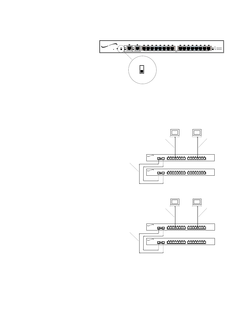 Iin nt tr ro od du uc ct tiio on n, 4mbps/16mbps switch, User’s guide | Speed: 16 mbps, Speed: 4 mbps, 4 mbps 16 mbps | Transition Networks STACKMASTER TR SMHB-TR-16 User Manual | Page 13 / 54