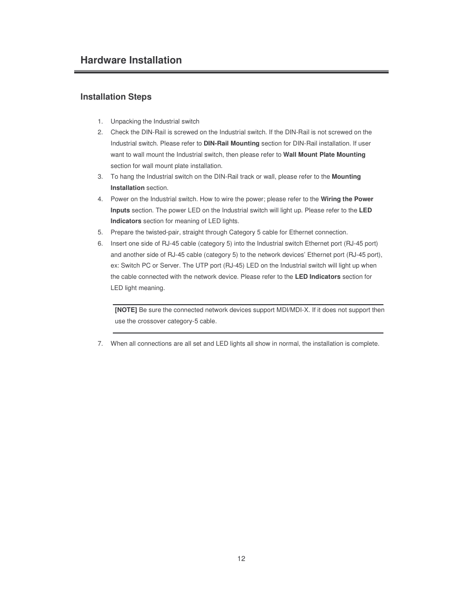 Hardware installation | Transition Networks SISTM10XX-162-LR User Manual | Page 17 / 57