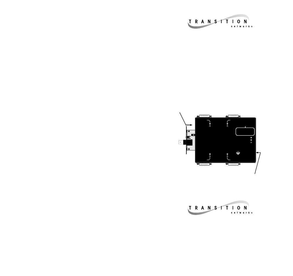 Transition Networks E-MUX-SA05 User Manual | 2 pages