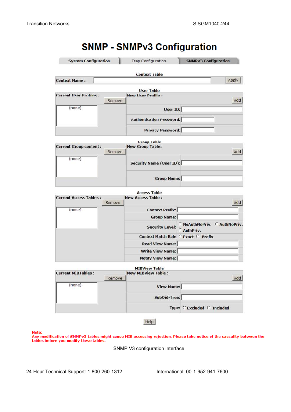 Transition Networks SISGM1040-244 User Manual | Page 102 / 117