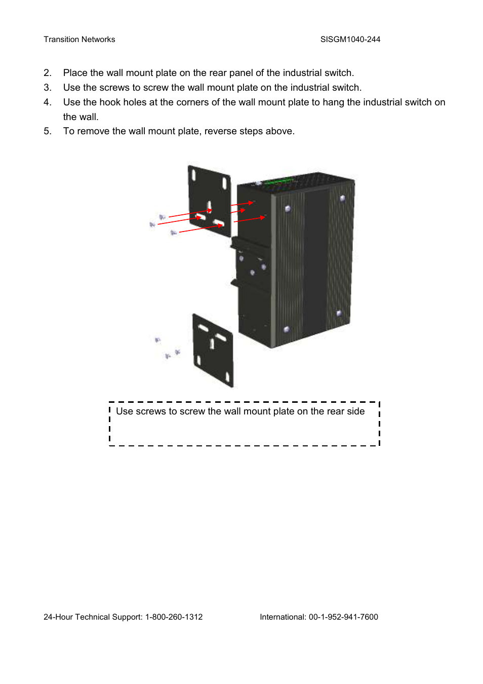 Transition Networks SISGM1040-244 User Manual | Page 28 / 117