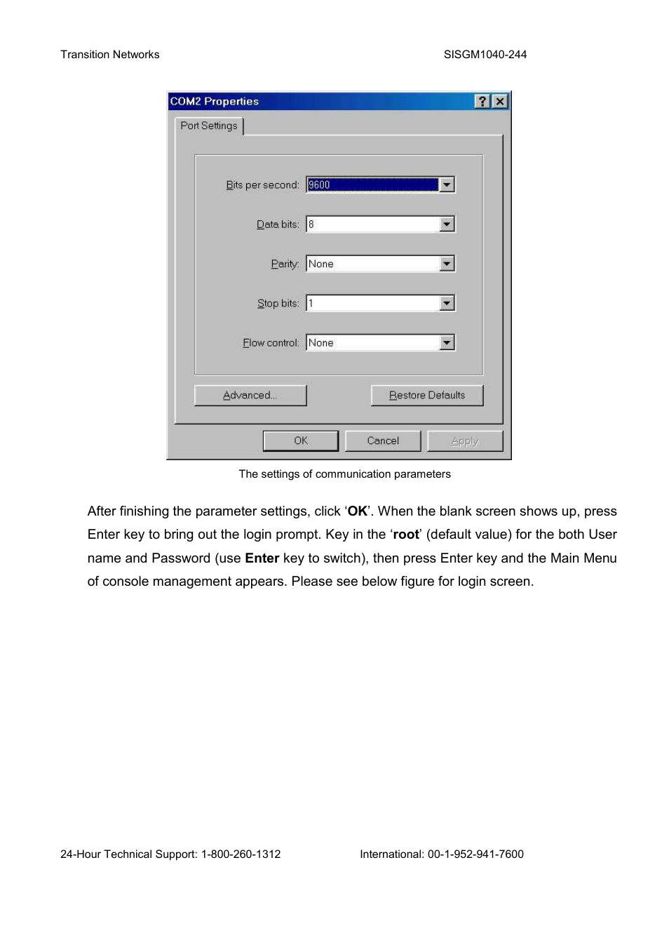 Transition Networks SISGM1040-244 User Manual | Page 34 / 117