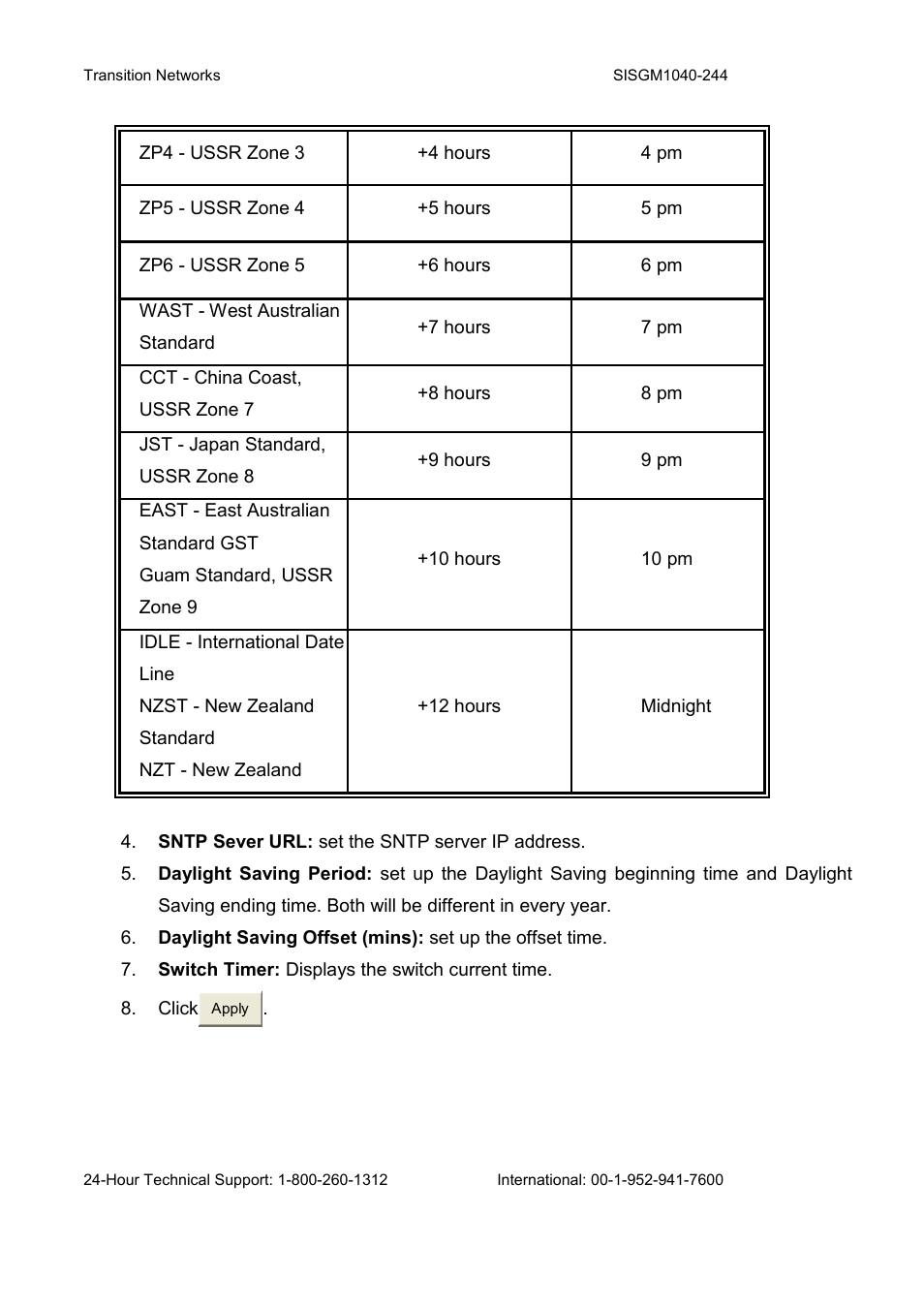 Transition Networks SISGM1040-244 User Manual | Page 77 / 117