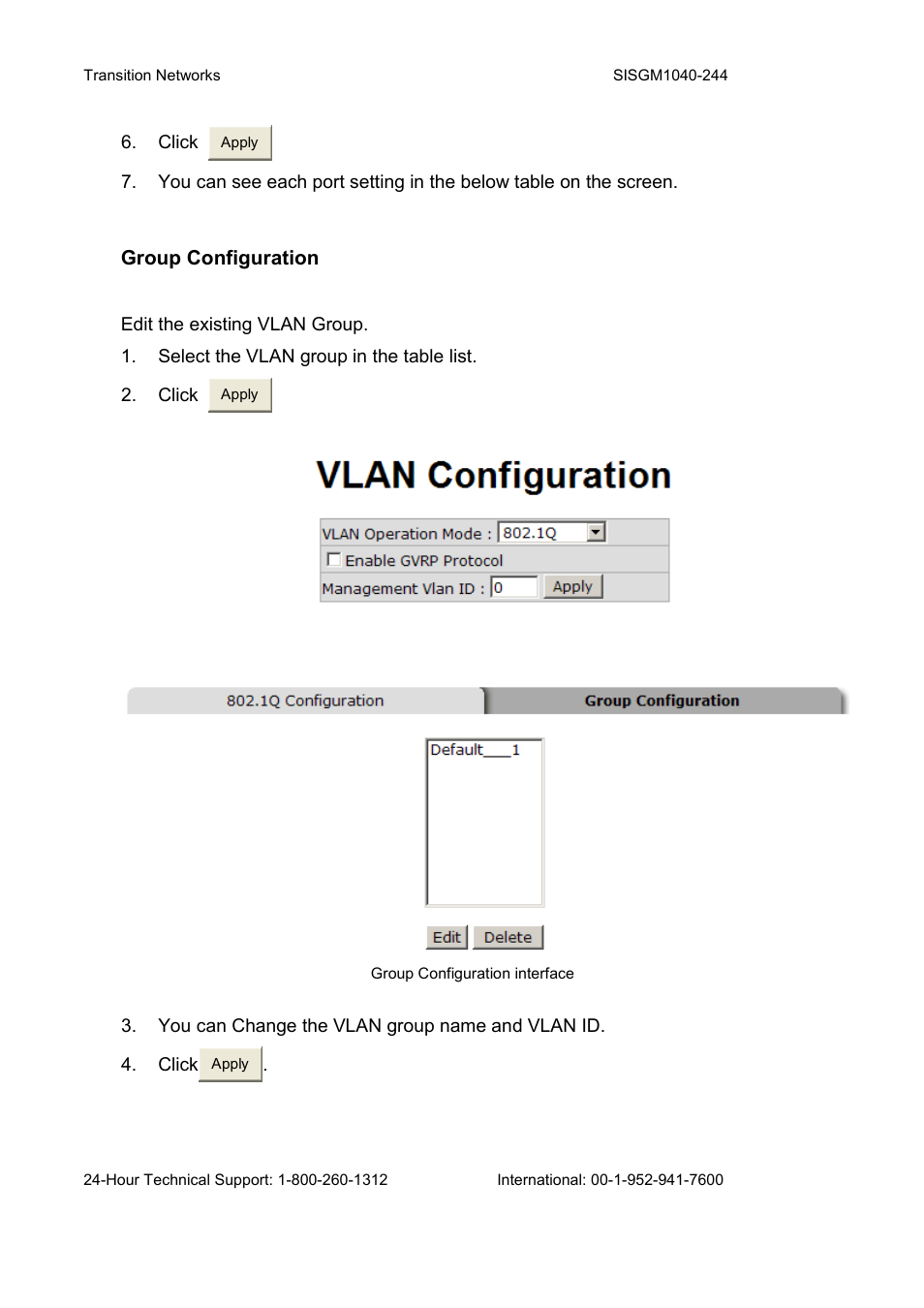 Transition Networks SISGM1040-244 User Manual | Page 94 / 117