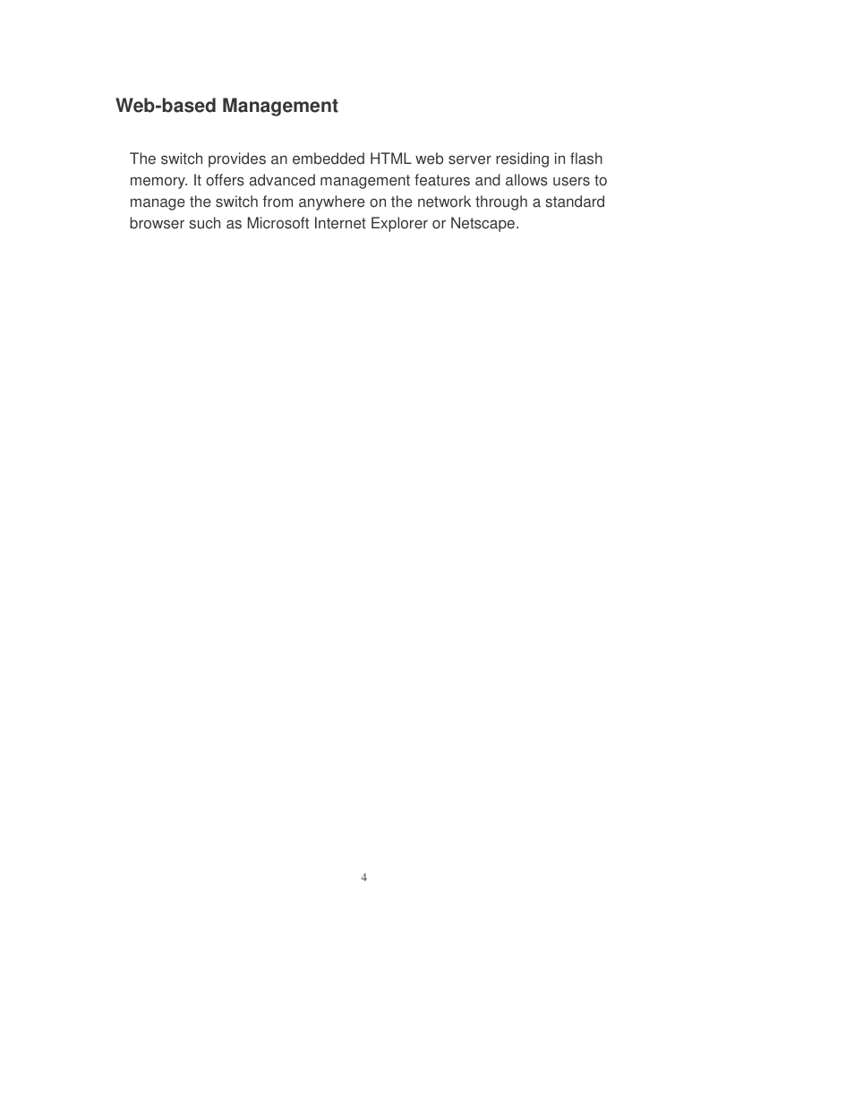 Web-based management | Transition Networks MIL-SM808GPXX User Manual | Page 10 / 117