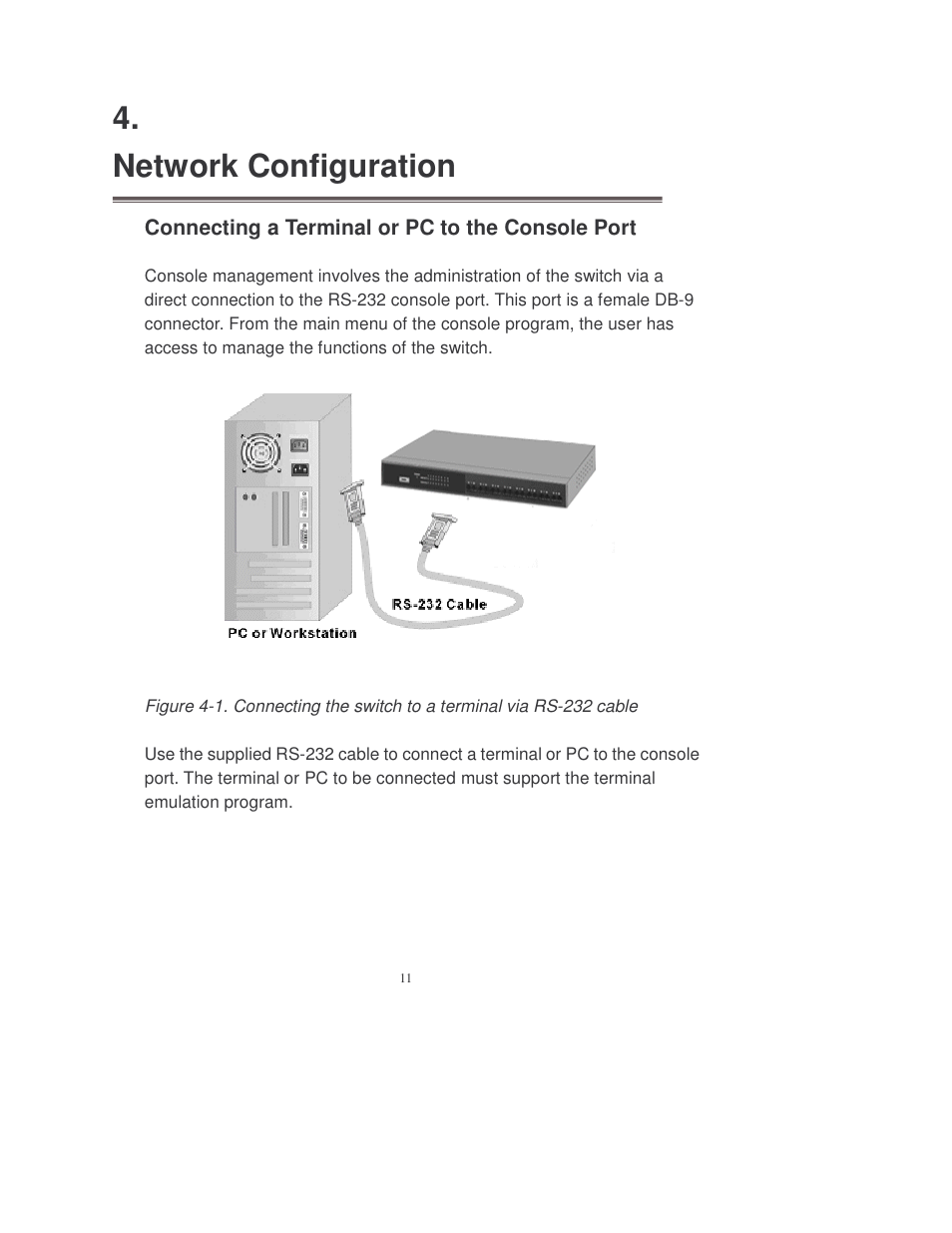 Network configuration | Transition Networks MIL-SM808GPXX User Manual | Page 17 / 117