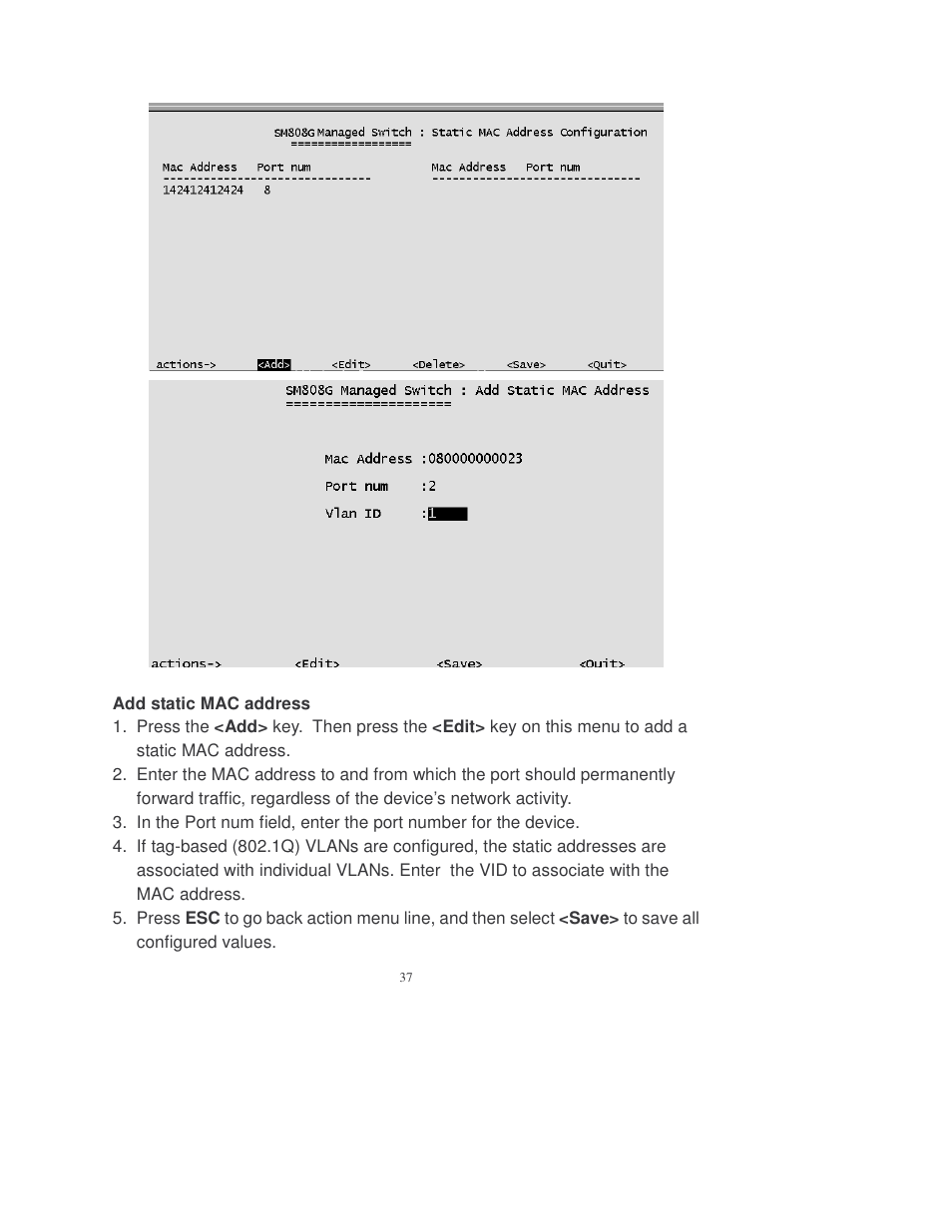 Transition Networks MIL-SM808GPXX User Manual | Page 43 / 117
