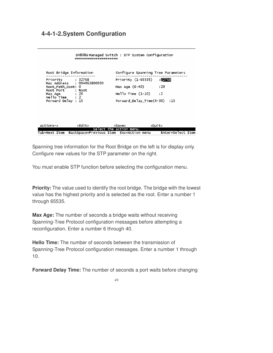 4-1-2.system configuration | Transition Networks MIL-SM808GPXX User Manual | Page 55 / 117