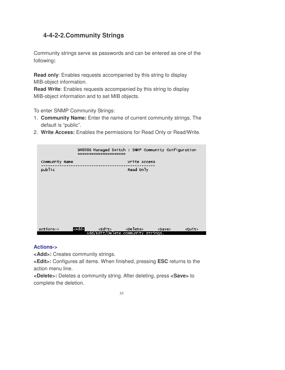 Transition Networks MIL-SM808GPXX User Manual | Page 61 / 117