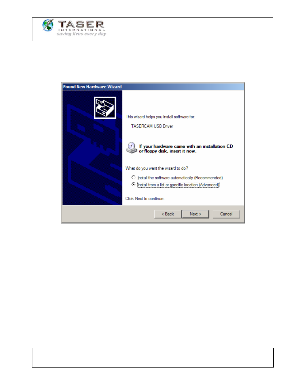 Taser cam user manual | Taser IT-INST-TC-001 User Manual | Page 15 / 37