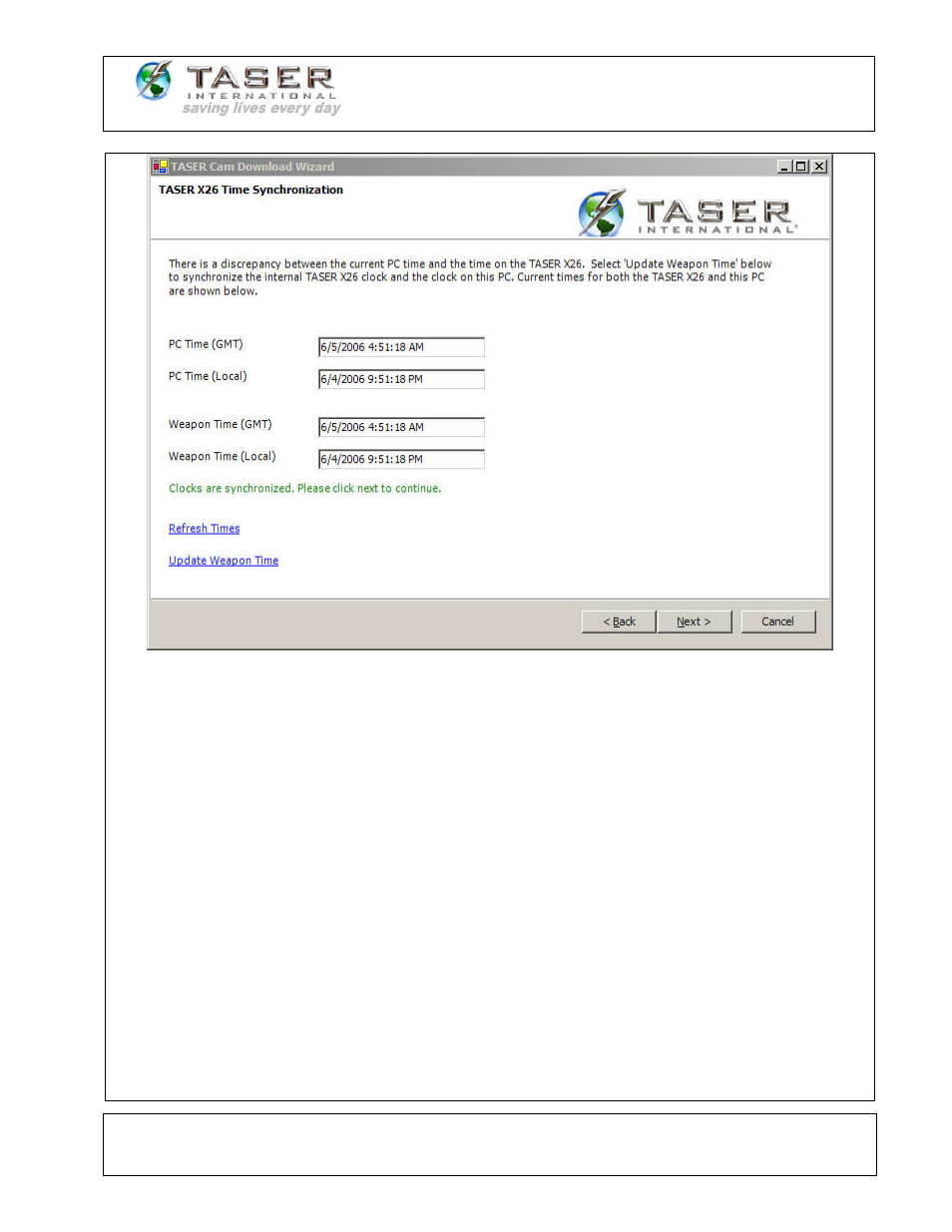 Taser cam user manual | Taser IT-INST-TC-001 User Manual | Page 25 / 37