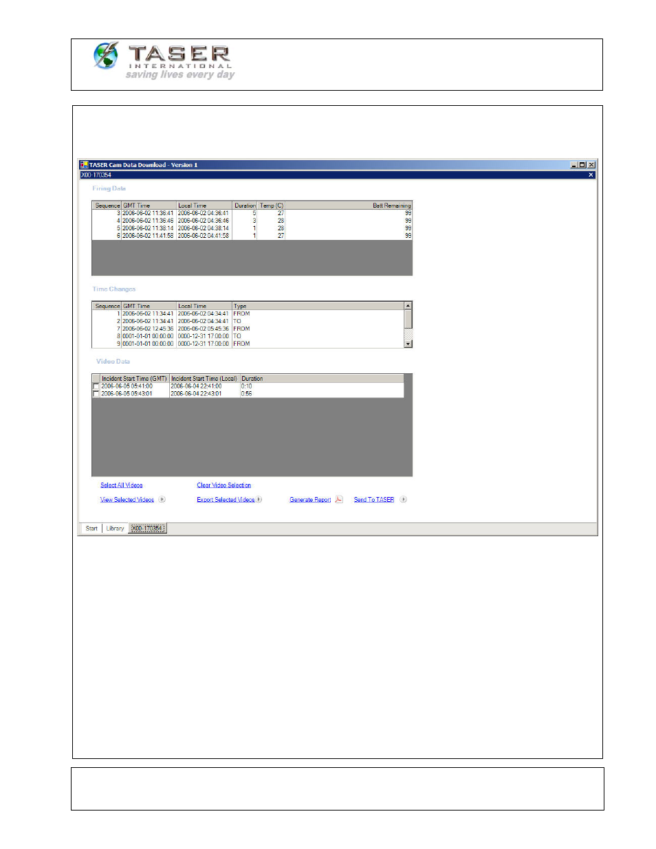 Taser cam user manual | Taser IT-INST-TC-001 User Manual | Page 29 / 37