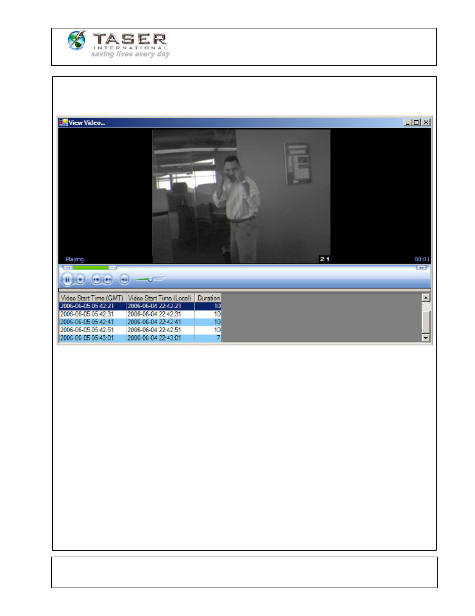 Taser cam user manual | Taser IT-INST-TC-001 User Manual | Page 30 / 37