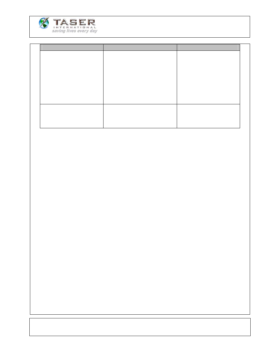 Taser cam user manual | Taser IT-INST-TC-001 User Manual | Page 37 / 37
