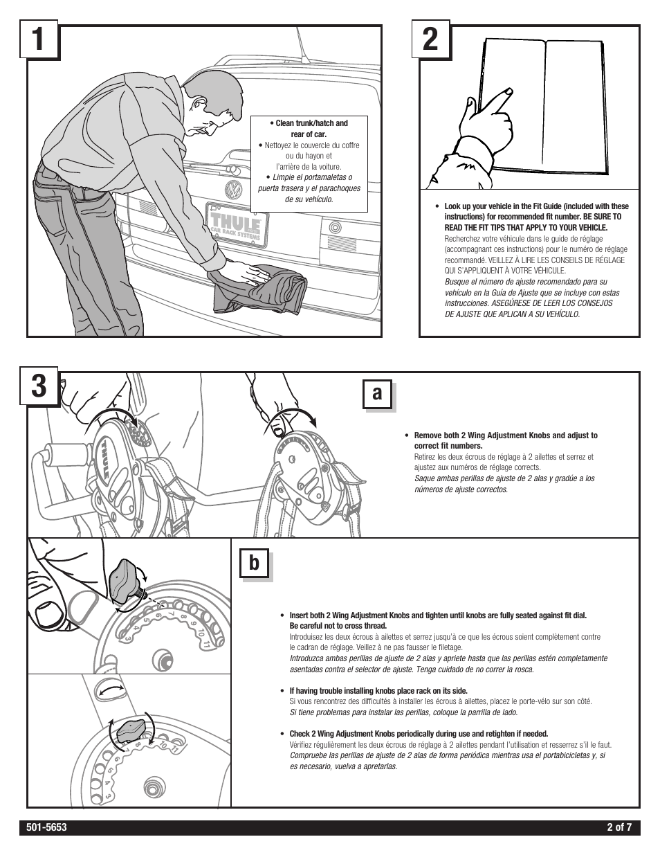 Thule Passage 911 User Manual | Page 2 / 26