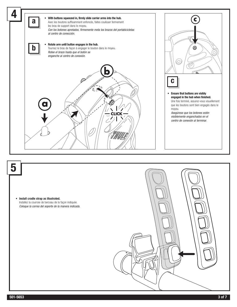 Thule Passage 911 User Manual | Page 3 / 26