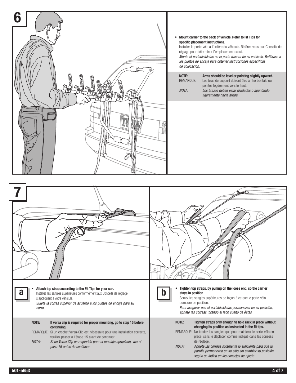 Thule Passage 911 User Manual | Page 4 / 26
