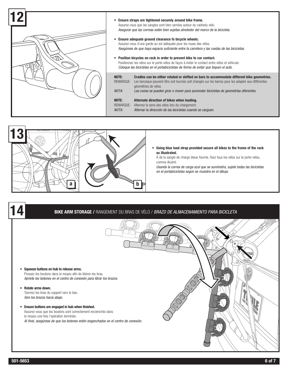 Thule Passage 911 User Manual | Page 6 / 26