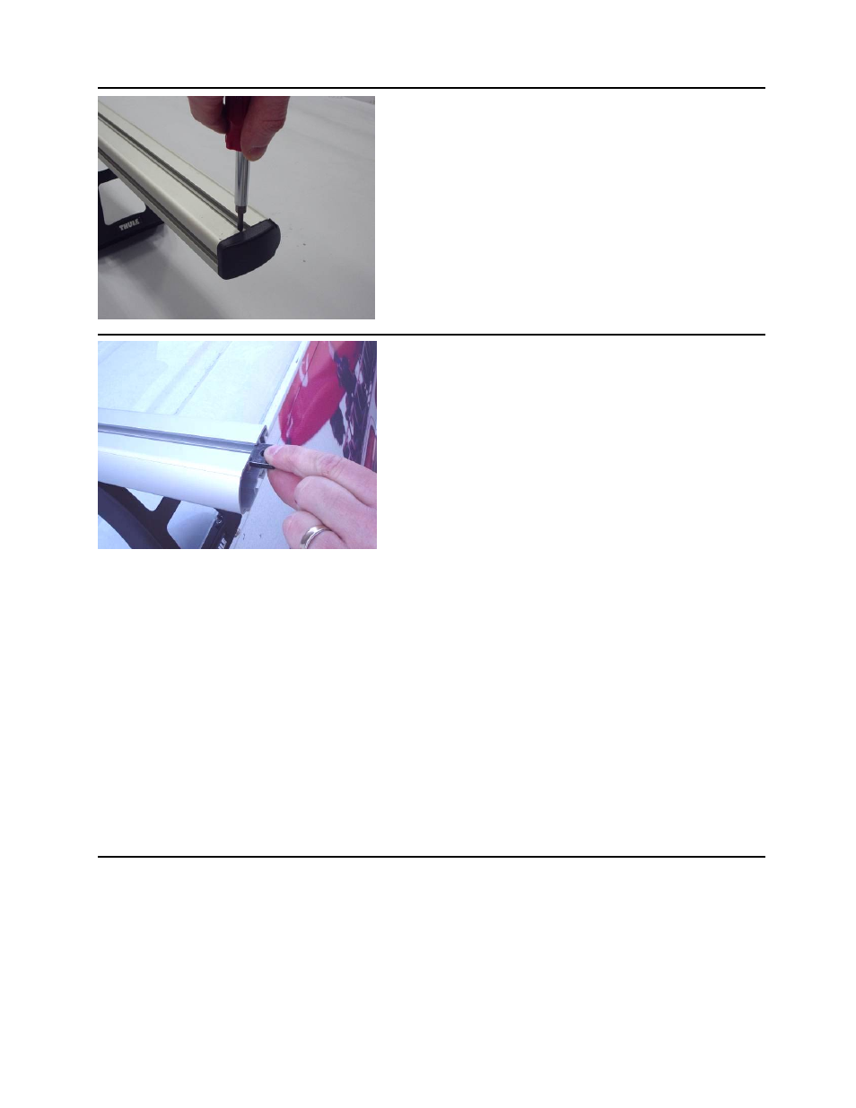 Thule Locking Ladder Holder 349 User Manual | Page 2 / 8