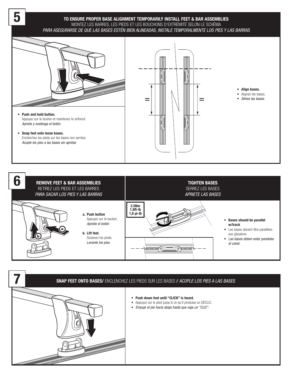 Thule TK12 User Manual | Page 3 / 6