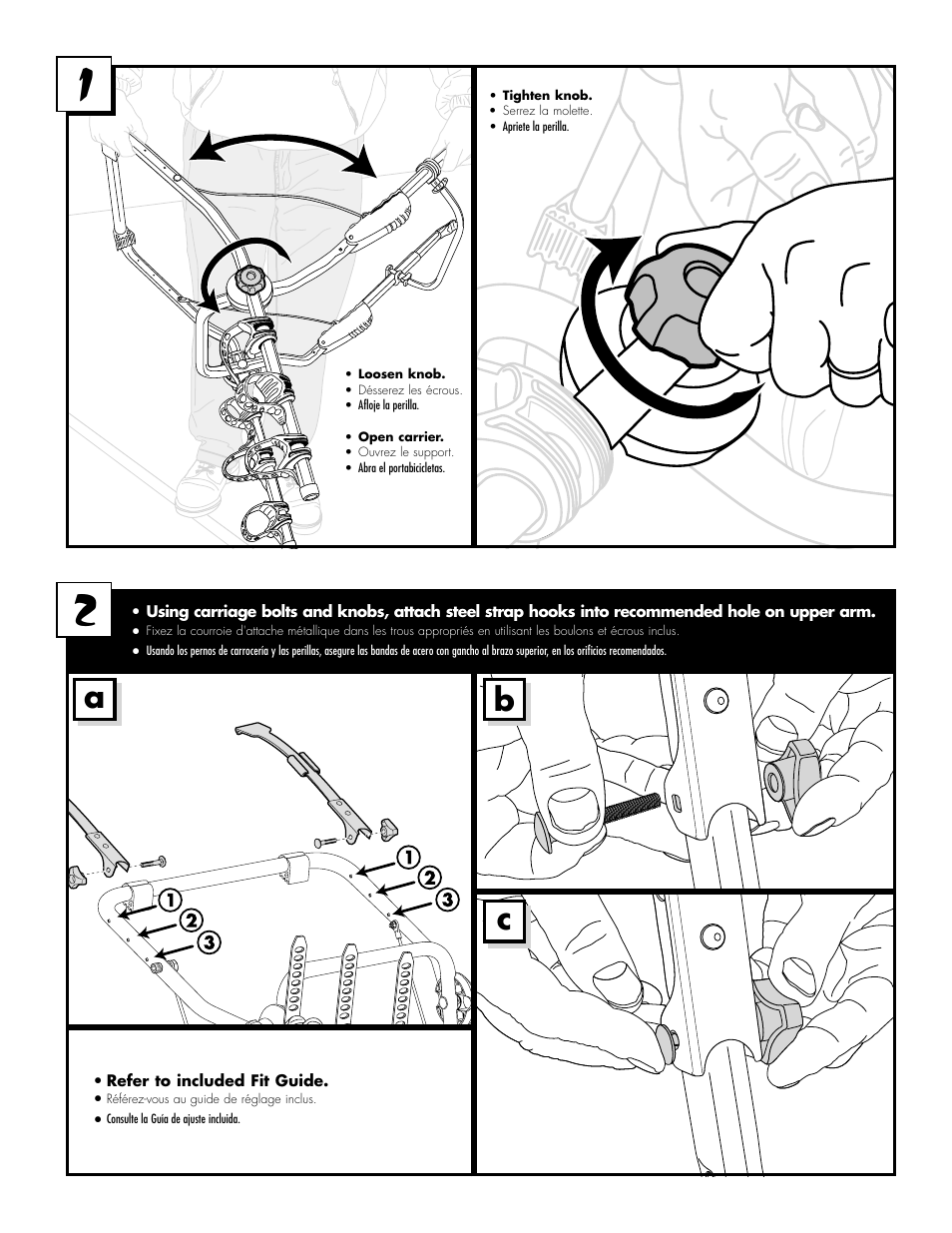 Ca b | Thule BACKPACKTM 966 User Manual | Page 2 / 6