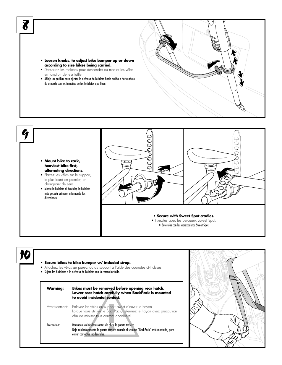 Thule BACKPACKTM 966 User Manual | Page 5 / 6