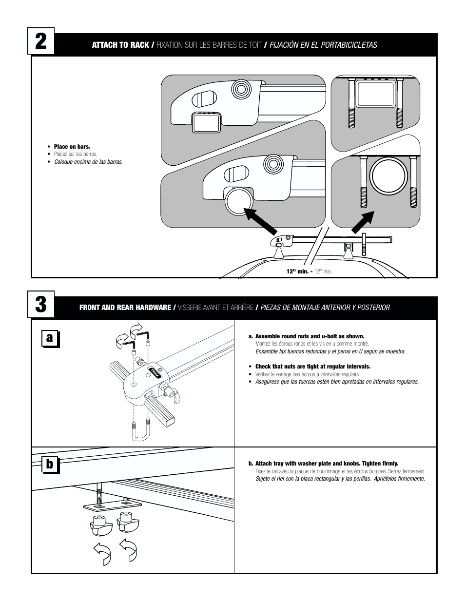 Thule Long Tray Classic 591 User Manual | Page 3 / 6