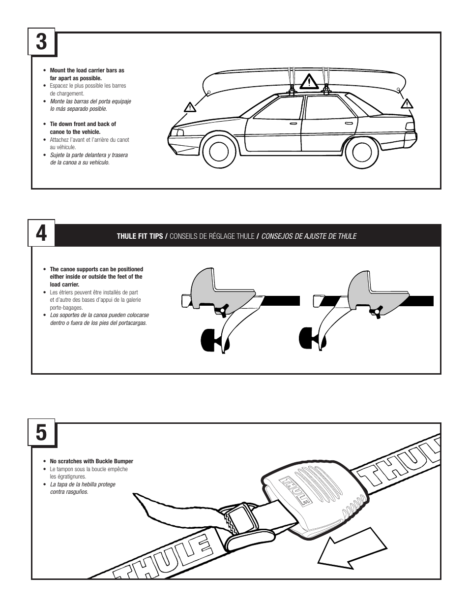 Thule 579 User Manual | Page 2 / 3