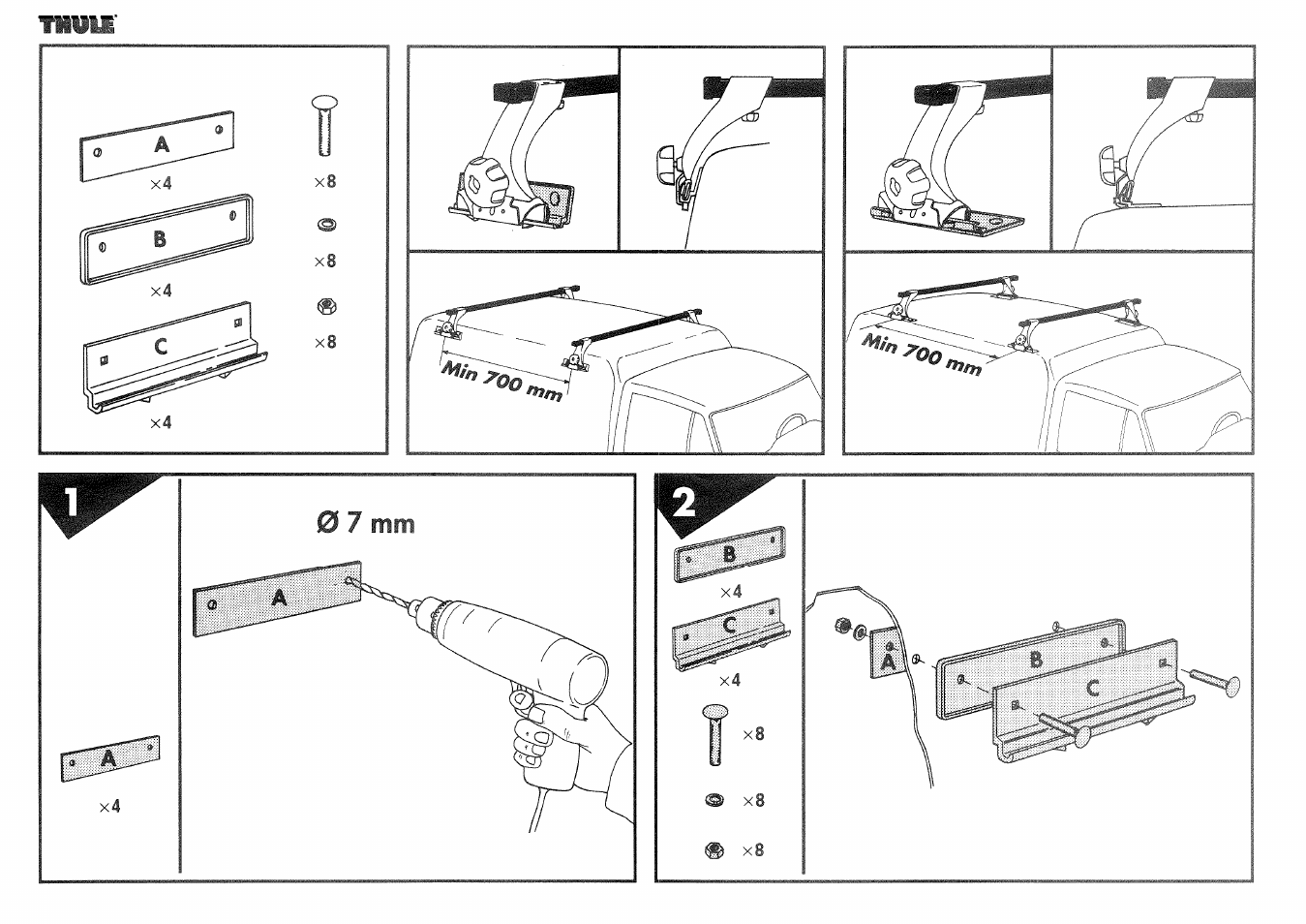Thule 542 User Manual | Page 2 / 3