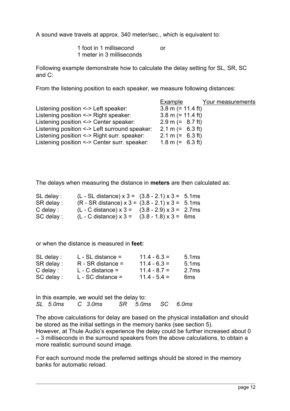 Thule PR350 B V350 User Manual | Page 12 / 26