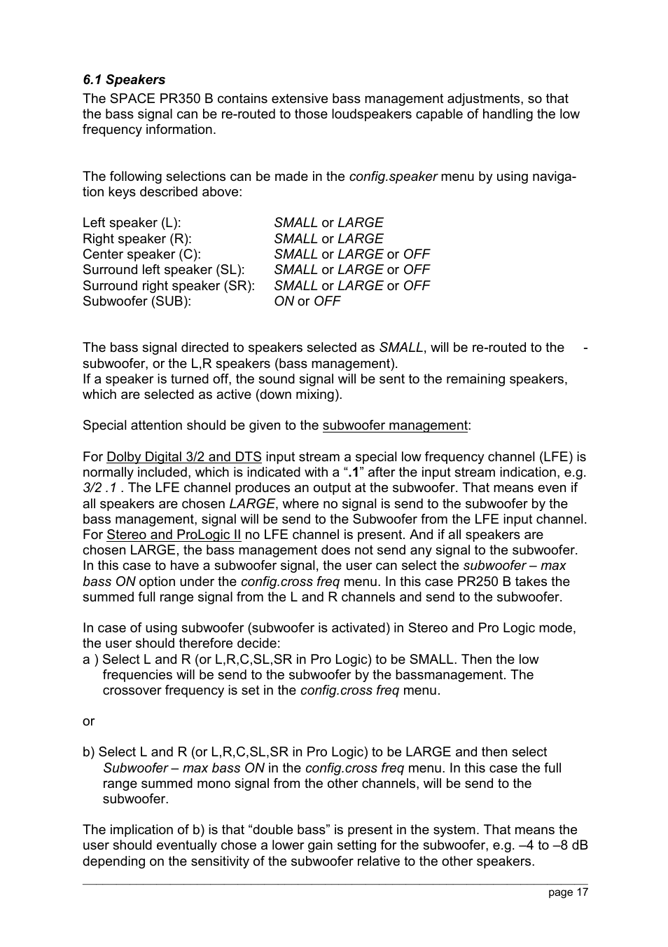 Thule PR350 B V350 User Manual | Page 17 / 26